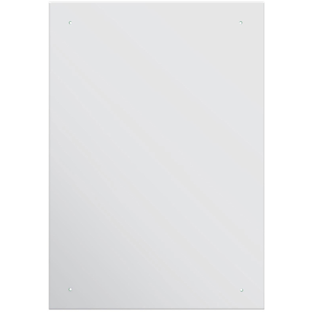 Circuitt Polished Edges Sheet Wall Mirror 80 x 60cm - Clear - MirrorOutlet - Wilko - image 1
