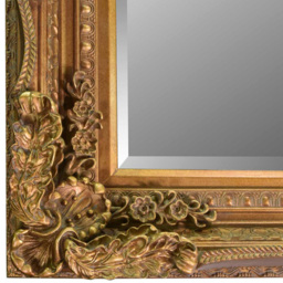 Carved Louis Gold Large Wall Mirror 175 x 84cm - MirrorOutlet - Wilko - thumbnail 6