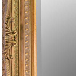Carved Louis Gold Large Wall Mirror 175 x 84cm - MirrorOutlet - Wilko - thumbnail 7