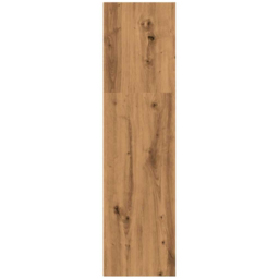 vidaXL 3 Shelf Artisan Oak Bookcase - Size: 114 x 30 x 60cm - Brown - Wilko - thumbnail 5