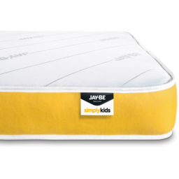 Jay-Be Simply Kids Single Anti-Allergy e-Pocket Mattress - Yellow - Wilko - thumbnail 4