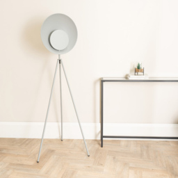 ValueLights Saffy Matte Grey Shade LED Floor Lamp - Wilko - thumbnail 5
