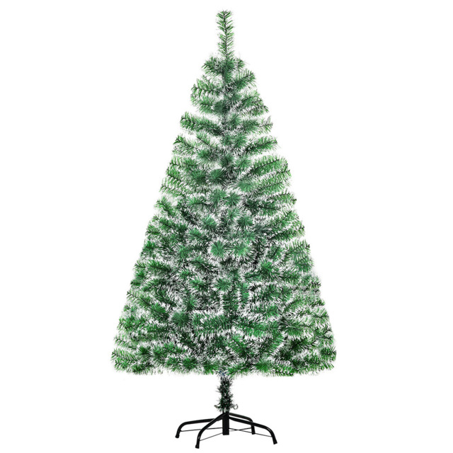 Everglow Full Bodied Green Artificial Pine Christmas Tree 4.9ft - Size: 5ft - Wilko - image 1