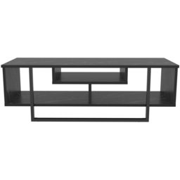 Decorotika Asal Bendire and Black Wide TV Unit - Size: 40.2 x 119.4 x 35.2cm - Wilko - thumbnail 7