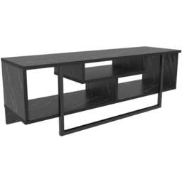 Decorotika Asal Bendire and Black Wide TV Unit - Size: 40.2 x 119.4 x 35.2cm - Wilko - thumbnail 3