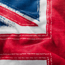 Velosso Union Jack Flan Throw 127 x 152cm - Size: 127 x 152 x 1cm - Multi - Wilko - thumbnail 4