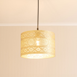 ValueLights Casablanca Gold Easy Fit Shade - Wilko - thumbnail 3