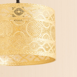 ValueLights Casablanca Gold Easy Fit Shade - Wilko - thumbnail 4