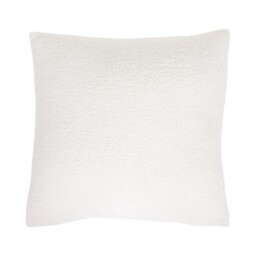 Teddy Fleece Bow Cushion Pink - Wilko - thumbnail 3