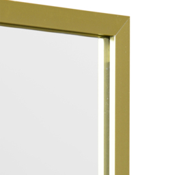 The Artus Gold Aluminium Wall Mirror 120 x 80cm - MirrorOutlet - Wilko - thumbnail 7