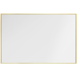 The Artus Gold Aluminium Wall Mirror 120 x 80cm - MirrorOutlet - Wilko - thumbnail 4