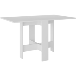 Decortie Artemio Modern Multipurpose Foldable Dining Table White - Size: 4 Seater - Wilko - thumbnail 3