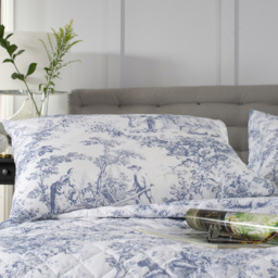 The Lyndon Company 2021 Toile Housewife Blue Pillowcase 50 x 75cm 2 Pack - Wilko