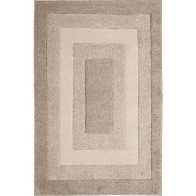 Homemaker Daytona Border Latte Rug 160 x 230cm - Wilko - image 1