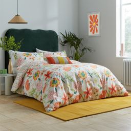 Helena Springfield Bella Super King Size Mango Duvet Set - Wilko - thumbnail 1