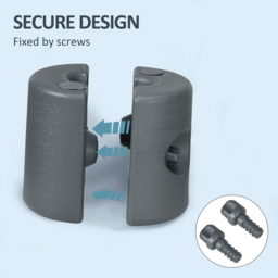 Outsunny 48kg Light Grey Fillable Pop Up Gazebo Weight Set of 4 - Size: 25.5 x 24 x 24cm - Light Gray - Wilko - thumbnail 7