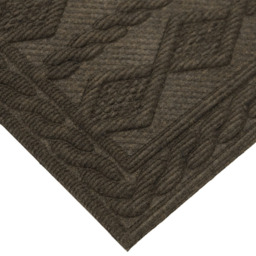 JVL Brown Knit Indoor Scraper Doormat 40 x 60cm - JVL Homewares - Wilko - thumbnail 4