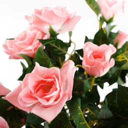 Leaf Pink Rose Twisted Vine Artificial Tree in Pot 3ft - Size: 90 x 40 x 40cm - Wilko - thumbnail 3