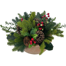 Traditional Potted Holly and BerryGreen - Wilko - thumbnail 1