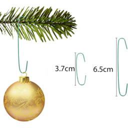 Shatchi Green Tree Decoration Hook 300 Pack - Size: 35 x 2.2 x 25cm - Wilko - thumbnail 5