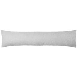 furn. Malham Dove Shearling Draught Excluder - Size: 20 x 92 x 10cm - White - Wilko - thumbnail 1