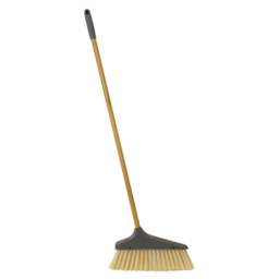 JVL Bamboo Tall Dustpan and Brush Set - Size: 24 x 24 x 90cm - Brown - JVL Homewares - Wilko - thumbnail 5