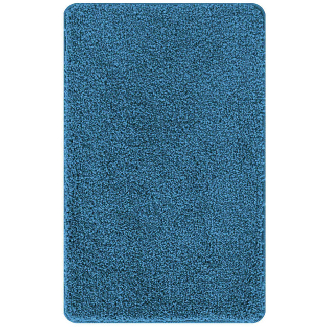 vidaXL Blue Anti-Slip Bath Mat 60 x 90cm - Size: 0.2 x 60 x 90cm - Wilko - image 1
