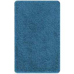 vidaXL Blue Anti-Slip Bath Mat 60 x 90cm - Size: 0.2 x 60 x 90cm - Wilko - thumbnail 1