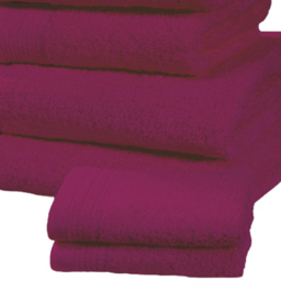 Rapport Home Chatsworth Super Soft 600gsm Combed Cotton Purple Face Towel - Wilko - thumbnail 4