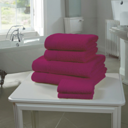 Rapport Home Chatsworth Super Soft 600gsm Combed Cotton Purple Face Towel - Wilko - thumbnail 3