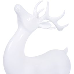 Elegant Stag Standing DecorationWhite - Mistletoe Cottage - Wilko - thumbnail 4