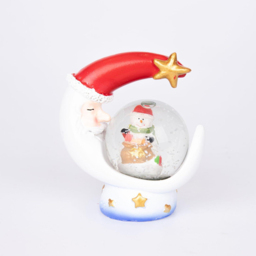 Shatchi Christmas Mini Snowglobe Water Ball Snow Dome Base - Size: 7 x 5.5 x 5.5cm - Multi - Wilko - thumbnail 3