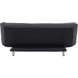Home Detail Michigan 2 Seater Grey and Charcoal Fabric Sofa Bed - Wilko - thumbnail 6