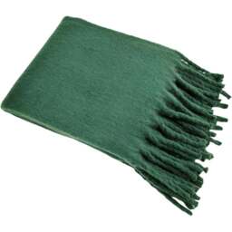 Montana Mohair Throw - Emerald - Divante - Wilko - thumbnail 1