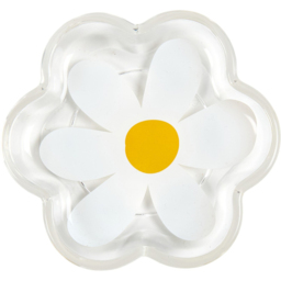 Daisy Glass Soap Dish Clear - Wilko - thumbnail 4