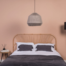 ValueLights Riad Grey Rope Ceiling Pendant Lamp Shade - Size: 37.5 x 45 x 45cm - Wilko - thumbnail 3