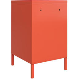 Novogratz Cache Orange Metal Locker End Table - Size: 69 x 37 x 40cm - Wilko - thumbnail 6