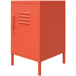 Novogratz Cache Orange Metal Locker End Table - Size: 69 x 37 x 40cm - Wilko - thumbnail 7