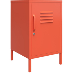 Novogratz Cache Orange Metal Locker End Table - Size: 69 x 37 x 40cm - Wilko - thumbnail 3
