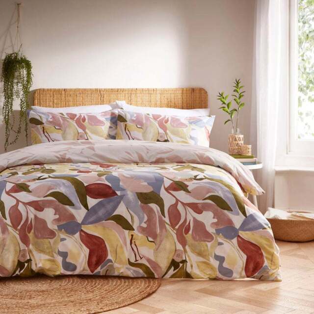 furn. Amarosa Super King Plaster Duvet Set - Multi - Wilko - image 1