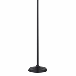 Dexter 3 Light Floor Lamp - Black - Wilko - thumbnail 4
