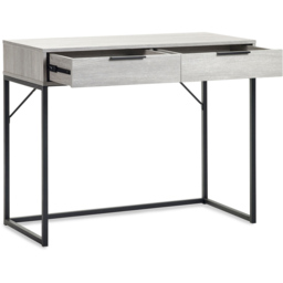 Julian Bowen Bali 2 Drawer Grey Oak Dressing Table - Wood - Wilko - thumbnail 6