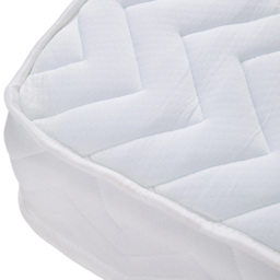 Living and Home Double Cooling Gel Memory Foam Mattress with Spring Support - White - Wilko - thumbnail 4