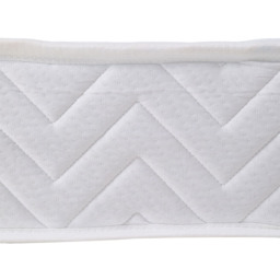 Living and Home Double Cooling Gel Memory Foam Mattress with Spring Support - White - Wilko - thumbnail 6