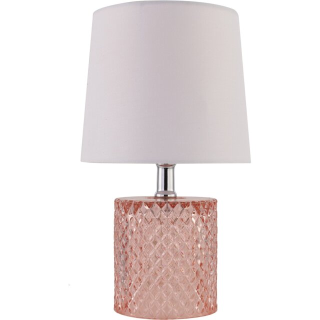 Lilly Pink Table Lamp - Size: 18 x 30 x 18 - Wilko - image 1