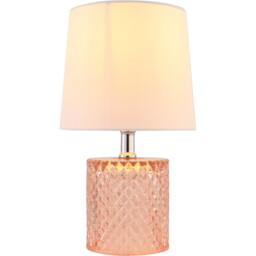 Lilly Pink Table Lamp - Size: 18 x 30 x 18 - Wilko - thumbnail 3