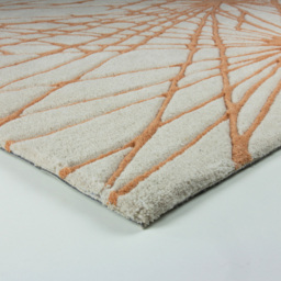 Esselle Home Aura Starburst Natural and Orange Rug 160 x 230cm - Wilko - thumbnail 4