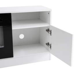 Living and Home 12 Mood Light Colour White TV Stand Surround Set Electric Fireplace 36 inch - Size: 58.5 x 178 x 35 cm - Wilko - thumbnail 6