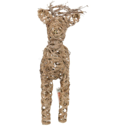 LED Rattan Reindeer Standing DecorationBrown - Amber Charm - Wilko - thumbnail 1