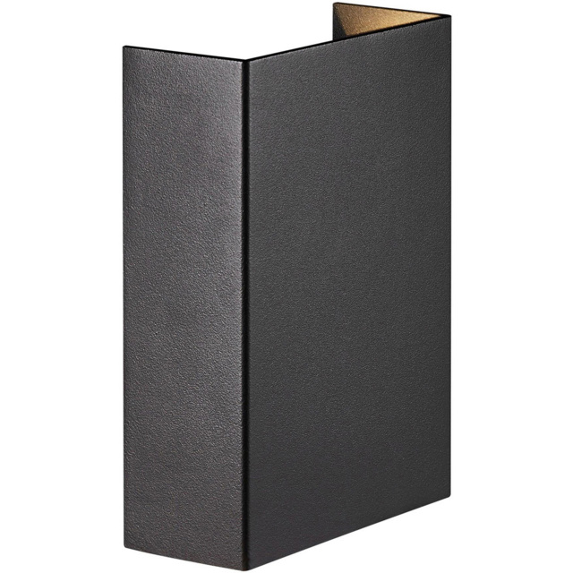 Nordlux Fold 10 Seaside Black Magnetic Shade Garden Wall Light - Size: 14.9 x 10.6 x 5cm - Wilko - image 1